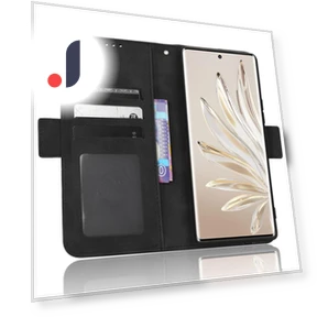 PU Leather Phone Shell with Multiple Card Slots and Stand — Flip Cases, Smartwatch 2025