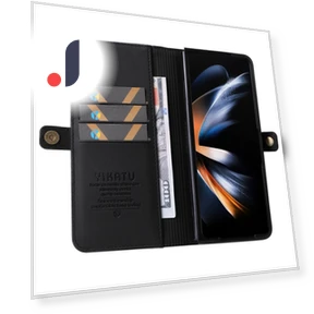 PU Leather Strong Magnetic Flip Phone Cover — Flip Cases, Smartwatch 2025