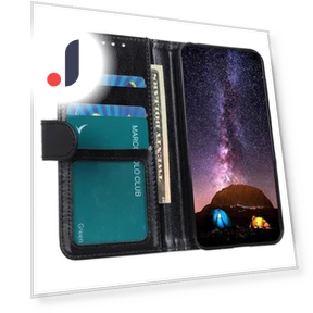 PU Leather+TPU Wallet Phone Cover — Phone Accessories, Smartwatch 2025