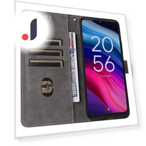 RFID Blocking Folio Flip Leather Phone Wallet Cover with Hand Strap — Flip Cases, Smartwatch 2025