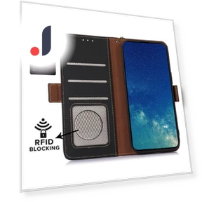 RFID Blocking Phone Case with Hands-free Stand — Flip Cases, Smartwatch 2025