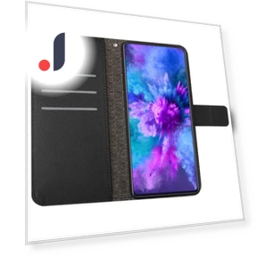 Rhombus Pattern Imprinted Leather Wallet Phone Cover — Smartwatch Protectors, Smartwatch 2025