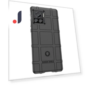 Rugged Square Grid Texture TPU Shockproof Phone Case — Basic Cases, Smartwatch 2025