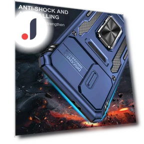 Shockproof Case with Slide Lens Cover — Screen Protectors, Smartwatch 2025