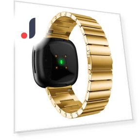 Single Row Stainless Steel Smart Watch Band — Smartwatch Straps, Smartwatch 2025