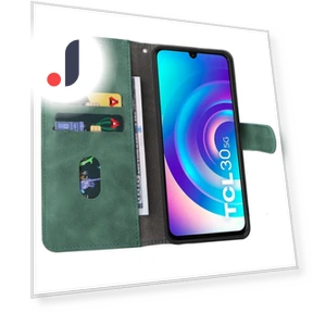 Skin-touch Feeling Wallet PU Leather Phone Case with Adjustable Stand — Flip Cases, Smartwatch 2025