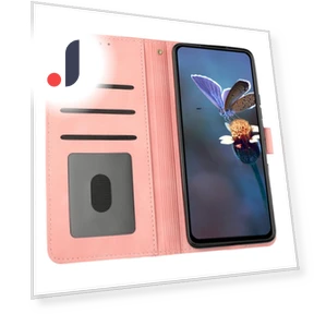 Slim-fit Phone Cover Stand with Imprinted Flower Pattern — Phone Accessories, Smartwatch 2025