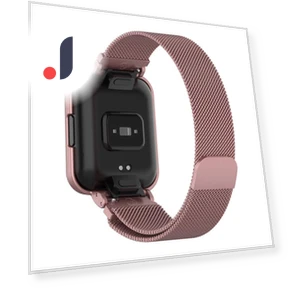 Stainless Steel Band Milanese Magnetic Wrist Strap with Watch Case — Bands, Smartwatch 2025