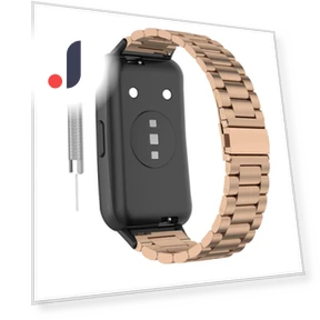 Stainless Steel Smart Watch Band — Fitness Bands, Smartwatch 2025