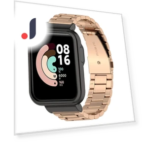 Three Beads Watch Strap with Watch Case Protector — Smartwatch Straps, Smartwatch 2025
