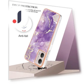 TPU Case with IMD Marble Pattern Electroplated Back Cover — Basic Cases, Smartwatch 2025