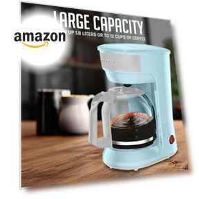12-Cup Drip Coffee Maker — Coffee Makers, OVENTE