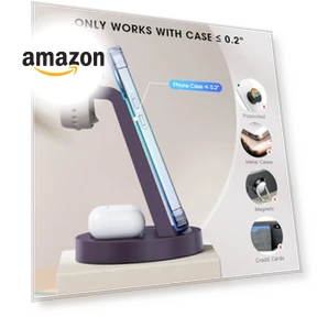 3 in 1 Wireless Charging Station — Chargers, SHEN ZHEN GTL TECHNOLOGY CO .,LTD