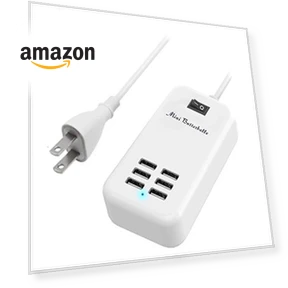 6 Ports USB Charger Hub — Chargers, Mini Butterballe