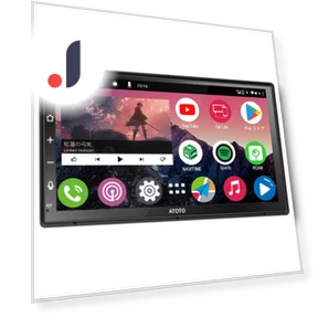 Android Audio Integrated 2DIN Car Stereo — Stereo Receivers, ATOTO