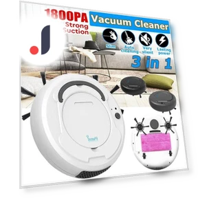 Automatic 3-in-1 Sweeping Robot — Smart Cleaning Robots, Angel 05