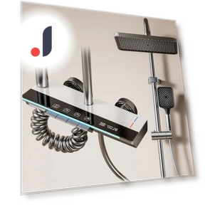 Bathroom Shower Set 4 in1 — Accessory Sets, The Romantics