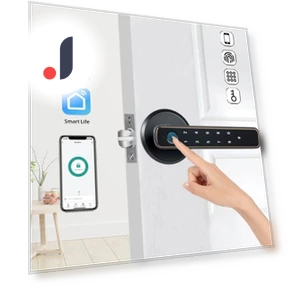Digital Door Lock with Fingerprint — Locks, The Romantics