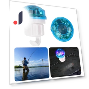 Electronic Bite Indicator LED Rod Lamp — Bite Indicators, Pale Blue