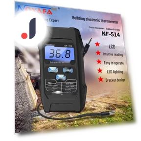 Embedded Electronic Thermometer for Concrete Temperature Measurement — Thermal Measurement Tools, Discount Domain