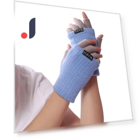 Fingerless Knit Gloves — Glove Liners, Millioner