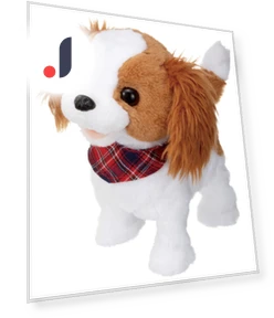 Hug & Touch Interactive Spaniel Toy — Interactive Animal Companions, IWAYA