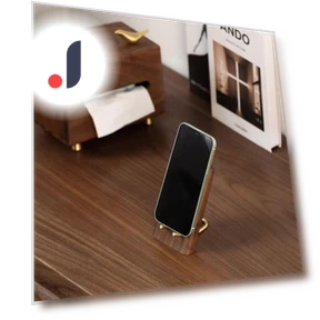 Lazy Phone Stand Wooden Small Tablet Holder — Stands, Waxunrose