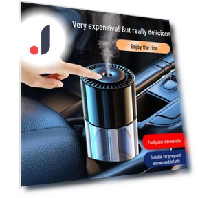 Long-Lasting Light Fragrance Car Perfume with Smart Automatic Spray — Car Air Fresheners, Discount Domain