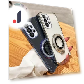 Luxury Shockproof Protective Cover with Magnetic Stand — Phone Accessories, Living utensils