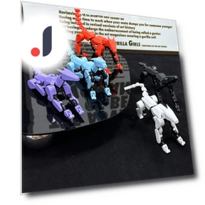 Movable Dog Figures Shapeshift Multi-Jointed Dog Lucky Character Robot — Dolls & Figures, shengtukeji