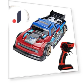 Radio-controlled car with tire sprayer — Toy Vehicles, Nippon-Mart