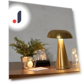 Retro LED Desk Lamp Mushroom — Desk & Table Lighting, weve