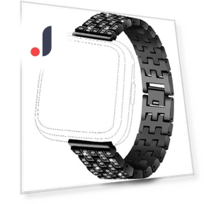 Rhinestone Metal Bling Smart Watch Band — Bands, FitTurn