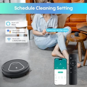 Robot Vacuum and Mop Combo, Bagotte