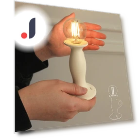 Romantic Candle-shaped Lamp — Creative Lighting Solutions, JIOUjitang