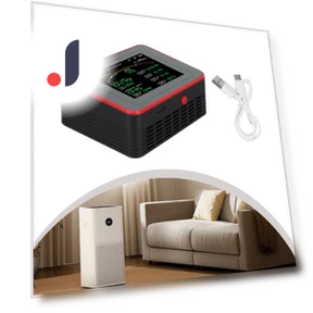 Smart Air Quality Monitor — Air Quality Monitors, Industy Accessories