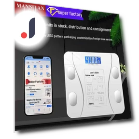Smart Bluetooth Body Fat Scale — Body Composition Analysis, Deals Supermarket