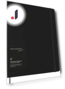 Smart Fester Schwarz Notizbuecher — Styluses & Digital Pens, Moleskine