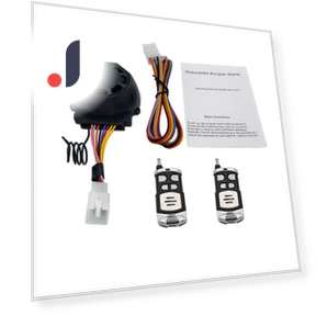 Universal 12V Motorcycle Anti-Theft Alarm System — Accessories, Discount Domain