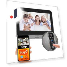 WiFi Doorbell Camera with Digital Viewer — Smart Home Security, MYWAYLIFE SECURITY TECHNOLOGY