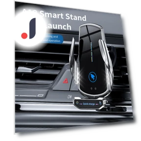 Wireless Car Charger & Navigation Phone Holder — Dashboard Installation Kits, Astree