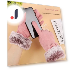 Women's Touchscreen Bicycle Gloves with Fleece Lining — Gloves & Mittens, Millioner