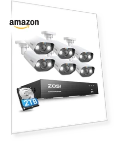 4K Security Camera System — Smart Home Security, ZOSI