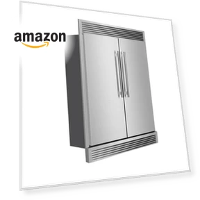 60" 2-Piece Convertible Refrigerator/Freezer Built-In — Mini Fridges, Forno