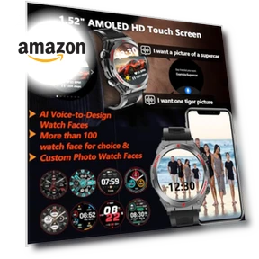 AI Smartwatch — Smartwatches, Bvlrksc