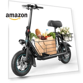Electric Scooter with Seat — Electric Self-Balancing Scooters, URBANMAX