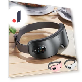 Eye Massager with Heating, Vibration, and Bluetooth Music — Rollers & Pens, ZCXU
