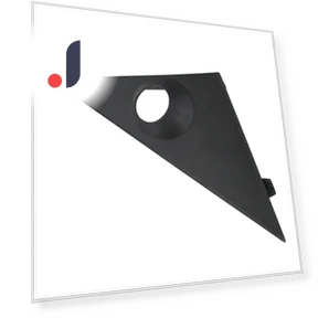 Front Left A-Pillar Triangle Antenna Trim — Chrome Trim & Accessories, FYUU-autoparts