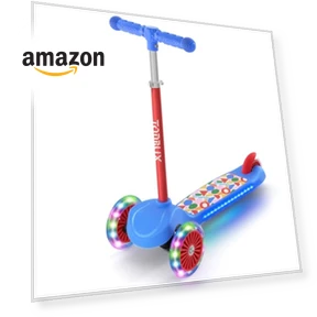 Kids Scooter with Light-Up Deck and Wheels — Push Scooters, TONBUX