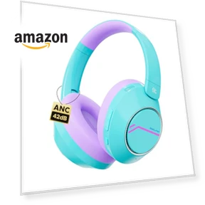 Kids Wireless Active Noise Cancelling Headphones — In-Ear Headphones, SteelLumen
